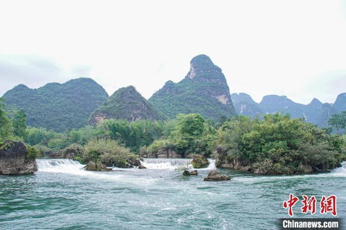 广西大新 游客画中游