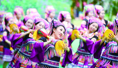 “壮族三月三”广西各地好戏连台