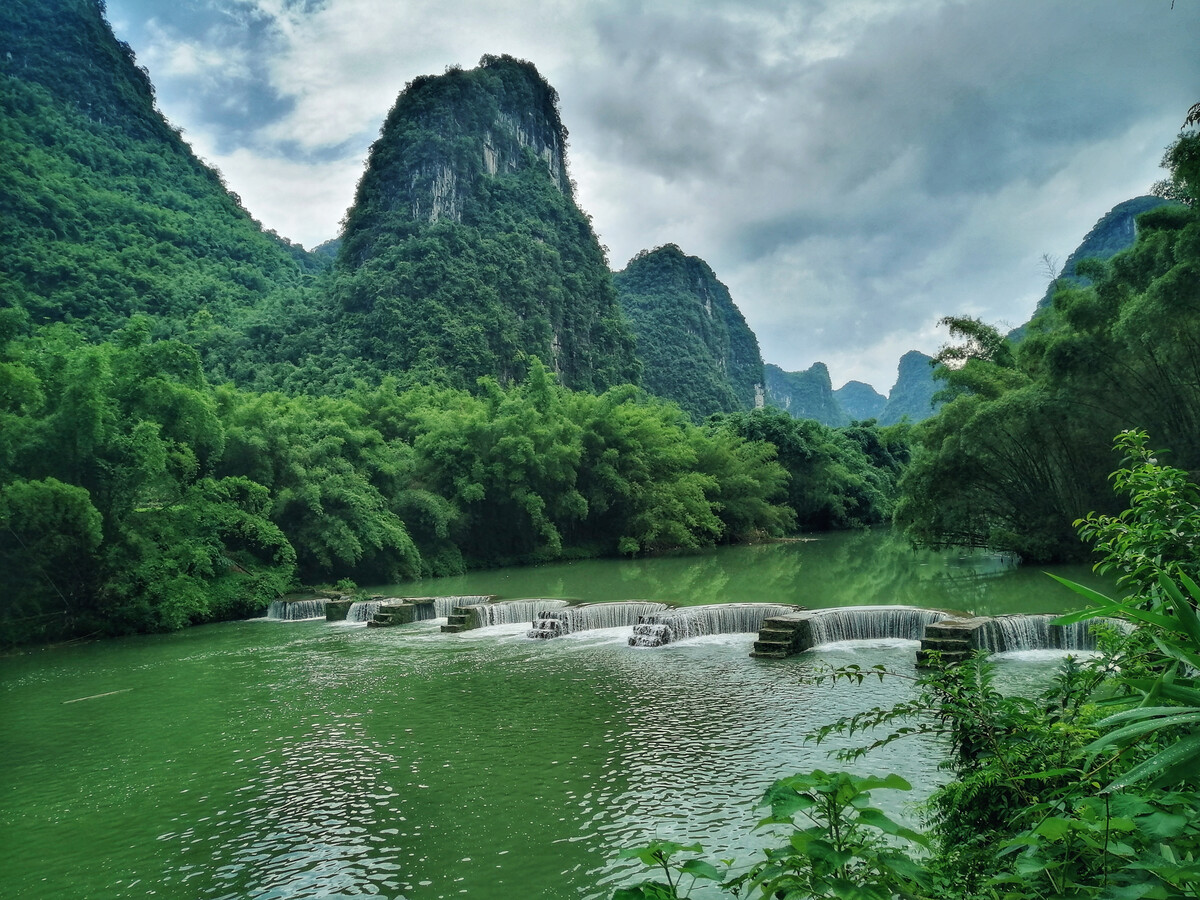 广西的小桂林,广西的天门山