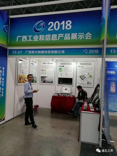 赞！浦北企业亮相广西工业和信息产品展示会